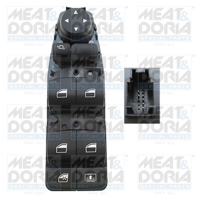 Switch, window regulator